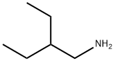 2-乙基丁胺, 617-79-8, 结构式