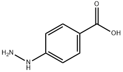 4-肼基苯甲酸, 619-67-0, 结构式