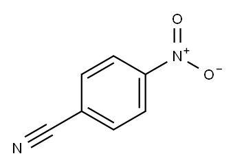 对硝基苯甲腈, 619-72-7, 结构式