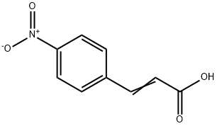 4-Nitrocinnamic acid Structure
