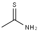 硫代乙酰胺, 62-55-5, 结构式
