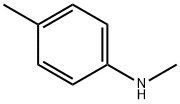 N-甲基-对甲基苯胺, 623-08-5, 结构式
