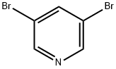 3,5-ジブロモピリジン 化学構造式