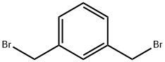 α,α'-ジブロモ-m-キシレン 化学構造式