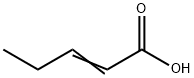 2-戊烯酸, 626-98-2, 结构式