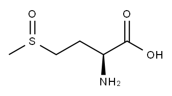 DL-蛋氨酸亚砜, 62697-73-8, 结构式