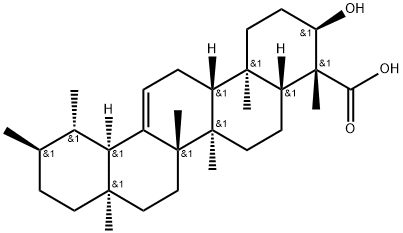 β-乳香酸, 631-69-6, 结构式