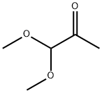 丙酮醛缩二甲醇, 6342-56-9, 结构式