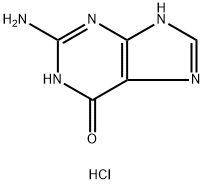 鸟嘌呤盐酸盐, 635-39-2, 结构式