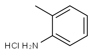 邻甲苯胺盐酸盐, 636-21-5, 结构式