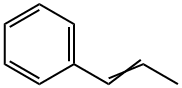 反-β-甲基苯乙烯, 637-50-3, 结构式