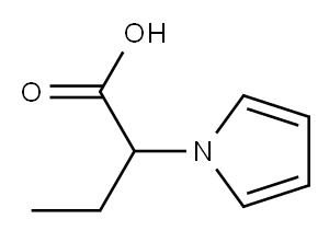 2-(1H-PYRROL-1-YL)BUTANOIC ACID Structure