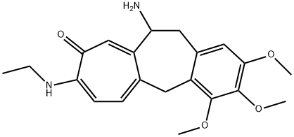 (S)-7-Amino-6,7-dihydro-10-ethylamino-1,2,3-trimethoxybenzo[a]heptalen-9(5H)-one|