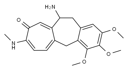 (S)-7-Amino-6,7-dihydro-10-methylamino-1,2,3-trimethoxybenzo[a]heptalen-9(5H)-one|