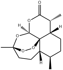 アルテミシニン 化学構造式