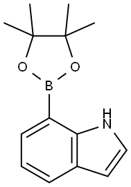7-吲哚硼酸频那醇酯, 642494-37-9, 结构式