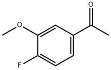 4'-フルオロ-3'-メトキシアセトフェノン 化学構造式