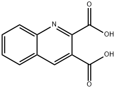 2,3-喹啉二甲酸, 643-38-9, 结构式