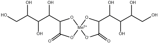 Manganese gluconate Struktur
