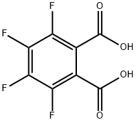 3,4,5,6-四氟邻苯二甲酸, 652-03-9, 结构式