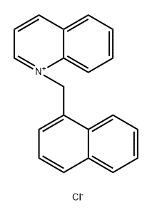 1-(1-naphthylmethyl)quinolinium chloride Structure