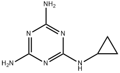 环丙氨嗪, 66215-27-8, 结构式