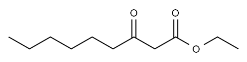 庚酰乙酸乙酯, 6622-36-2, 结构式