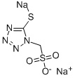 1-スルホメチル-5-メルキャプトテトラゾル　ジナトリウム 化学構造式