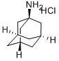 1-アダマンタンアミン塩酸塩 化学構造式