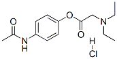4-Acetamidophenyl-N,N-diethylaminoacetatmonohydrochlorid