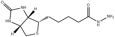 生物素酰肼, 66640-86-6, 结构式