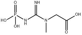 磷酸肌酸, 67-07-2, 结构式