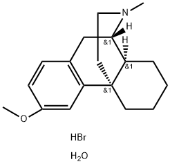 덱스트로메토판하이드로브로마이드;모르피난,3-메톡시-17-메틸-,(9알파,13알파,14알파)-,하이브로마이드,모노하이드레이트