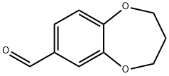 3,4-DIHYDRO-2H-1,5-BENZODIOXEPINE-7-CARBALDEHYDE Struktur