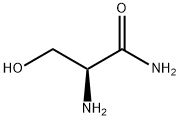 (S)-2-amino-3-hydroxypropionamide Structure