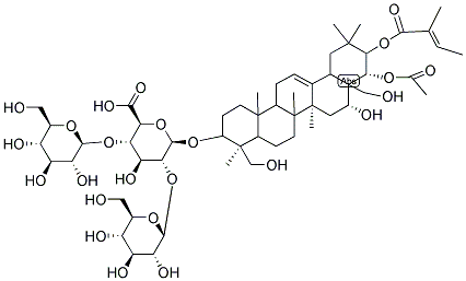 七叶皂苷, 6805-41-0, 结构式