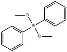 二苯基二甲氧基硅烷, 6843-66-9, 结构式
