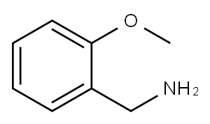 2-メトキシベンジルアミン 化学構造式