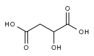Malic acid  Structure