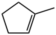 1-甲基环戊烯, 693-89-0, 结构式