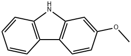 2-METHOXY-9H-CARBAZOLE Struktur