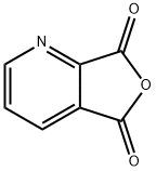 2,3-吡啶二羧酸酐, 699-98-9, 结构式