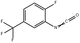 2-氟-5-三氟甲基苯基异氰酸酯, 69922-27-6, 结构式