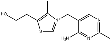 チアミン塩酸塩 化学構造式