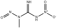 1-甲基-3-硝基-1-亚硝基胍, 70-25-7, 结构式