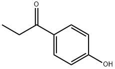 4'-ヒドロキシプロピオフェノン 化学構造式
