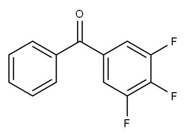 3,4,5-三氟苯甲酮, 70028-88-5, 结构式