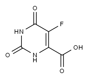5-フルオロオロチン酸 化学構造式