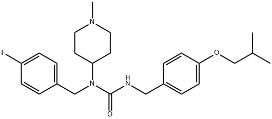 ピムアバンセリン 化学構造式