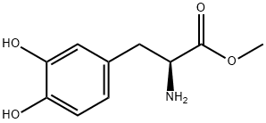 盐酸左旋多巴甲酯, 7101-51-1, 结构式